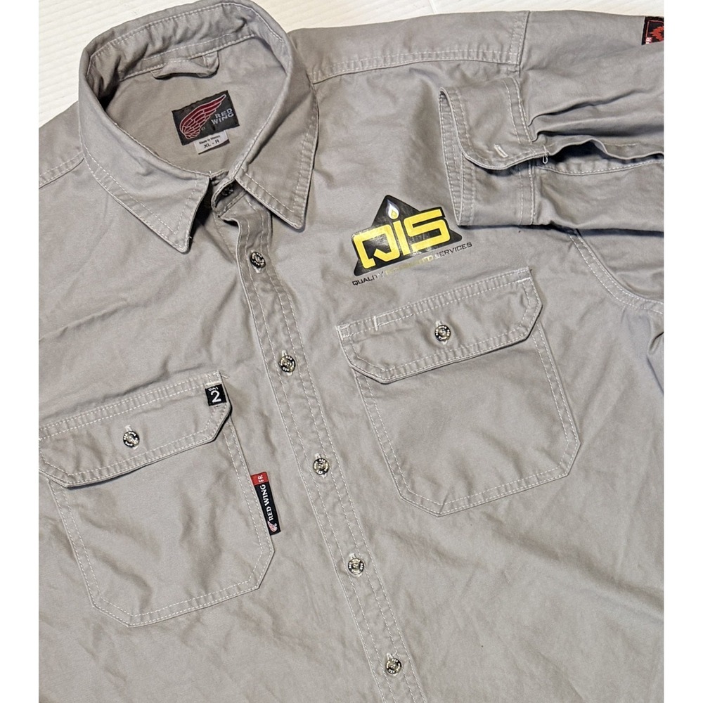 RED WING FR - Men's Long Sleeve Button Flame Resistant Shirt - Size X-Large XL-R